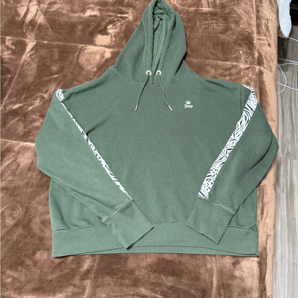 Woman’s size small Juicy Couture sports pullover hoodie - Picture 6 of 11